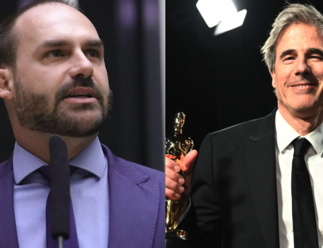 Eduardo Bolsonaro critica Walter Salles e chama cineasta de ‘psicopata cínico’