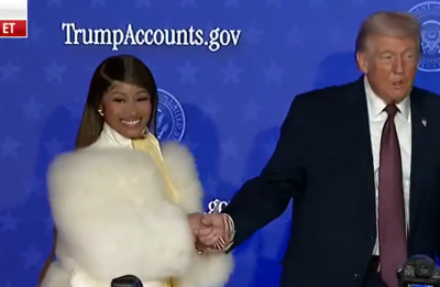 Nicki Minaj se junta a Donald Trump em evento e afirma ser sua maior admiradora