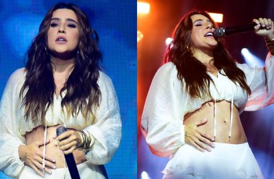 Lauana Prado surpreende fãs ao revelar gravidez durante apresentação no Rio de Janeiro