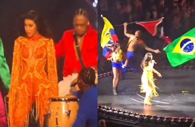 Cardi B arrasa com bandeiras latinas, desafia ICE e agita multidão com funk durante estreia de turnê