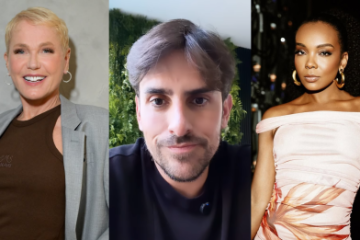 Celebridades, incluindo Xuxa, se unem a Rodrigo Branco em vídeo de retratação após polêmica com fala racista contra Thelminha.
