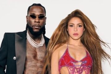 Shakira e Burna Boy conquistam o primeiro lugar no Spotify Global com a faixa “Dai Dai