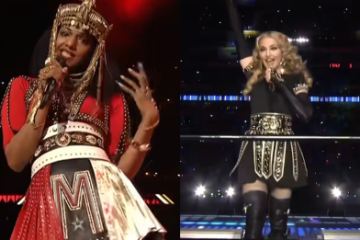 M.I.A. comenta polêmica: “Perdoo Madonna, mas não o NFL” após gesto ofensivo em apresentação